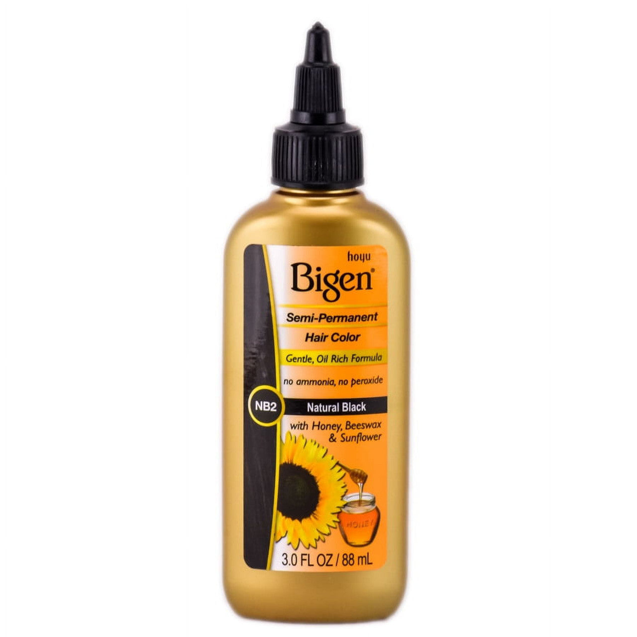 Bigen Semi-Permanent Haircolor #Nb2 Natural Black 3 Oz